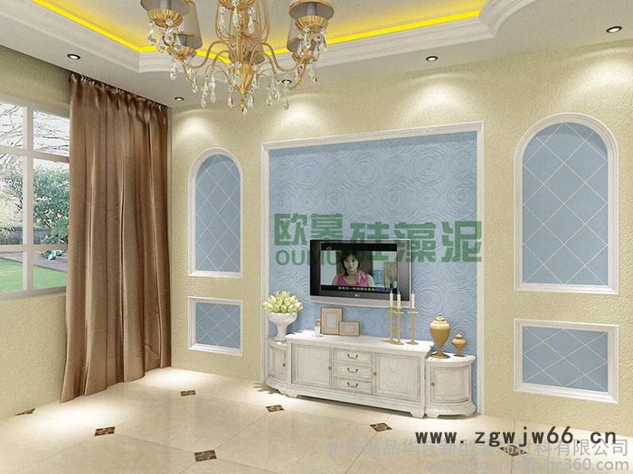 欧幕硅藻泥健康环保墙面装饰材料耐火/防火材料图4