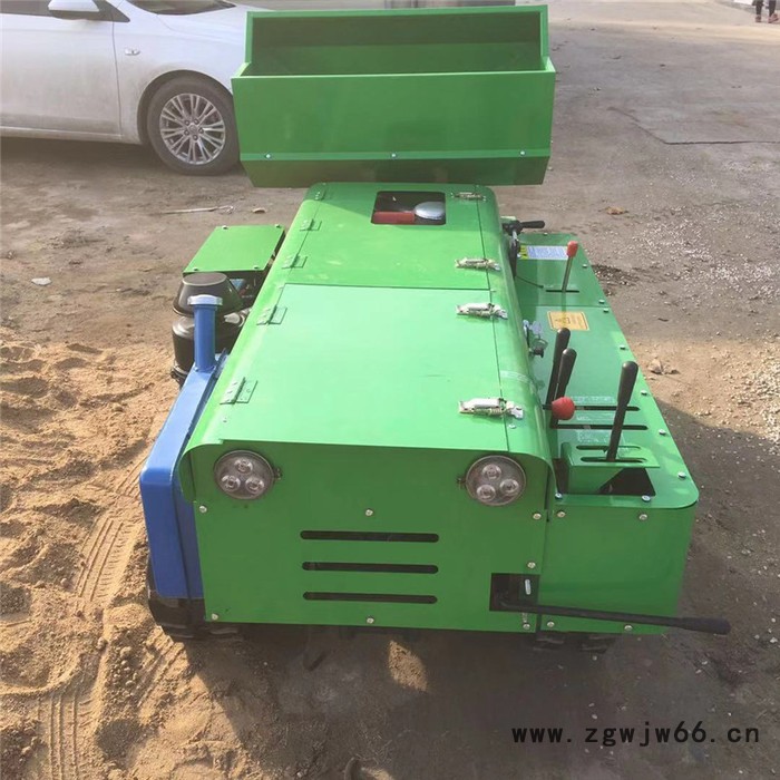 蓝莓园开沟机 五大刀具的履带式耕地机富兴 适合山地作业的挖沟施肥机图2