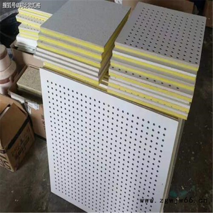 现货供应 硅酸钙阻燃吸音板 复合吸音板 吸音防火材料 欧洛风图7