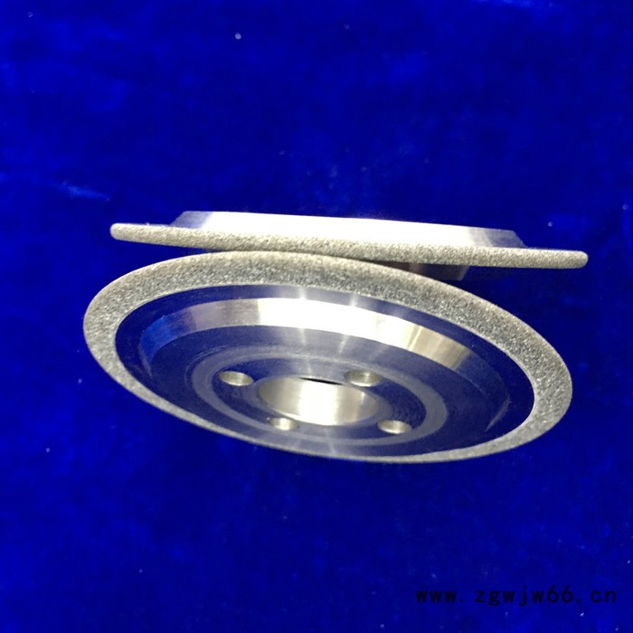 陶瓷cbn砂轮 立方氮化硼砂轮  磨PCD刀具砂轮片 陶瓷cbn杯型砂轮  双面加强图6