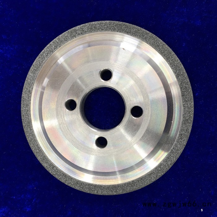 陶瓷cbn砂轮 立方氮化硼砂轮  磨PCD刀具砂轮片 陶瓷cbn杯型砂轮  双面加强图3