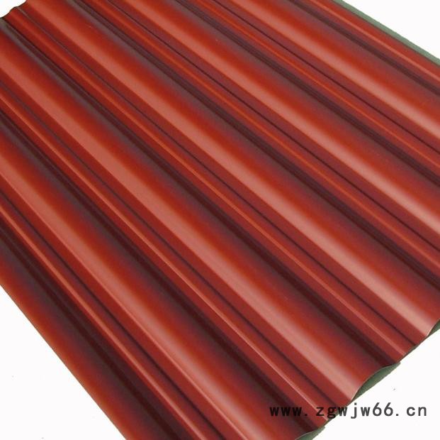 发电厂彩钢瓦生锈漏雨更换 大连合成树脂瓦 厂房车间顶棚防火材料图3