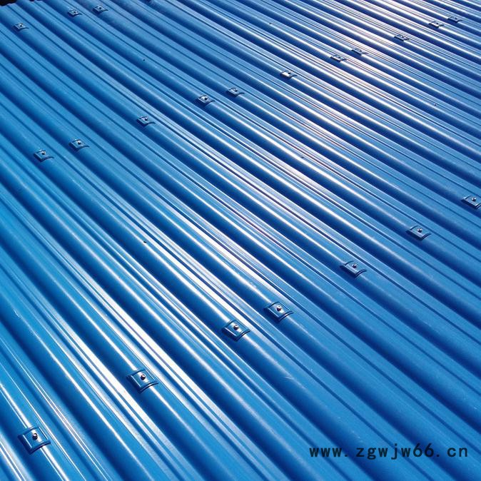 发电厂彩钢瓦生锈漏雨更换 大连合成树脂瓦 厂房车间顶棚防火材料图5