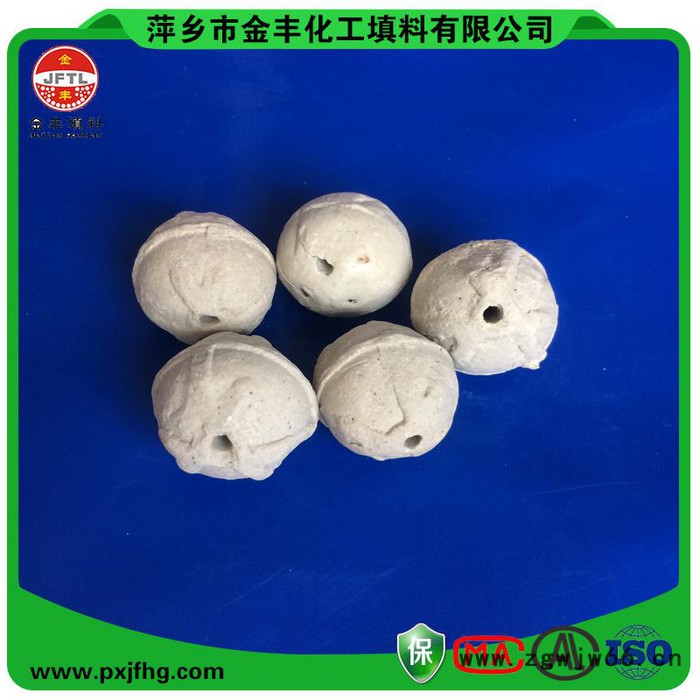 萍乡金丰化工填料直销耐高温填料、耐火瓷球、耐火填料 化工填料耐火材料研磨球图3