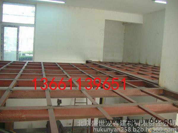 钢结构夹层楼板,钢结构水泥楼板。钢结构跃层楼板,钢结构纤维水泥楼板,LOFT钢结构楼承板 耐火/防火材料图7