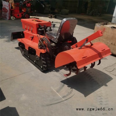 佳硕履带开沟机操作简单 可遥控履带开沟机 可随时更换刀具的锄草机