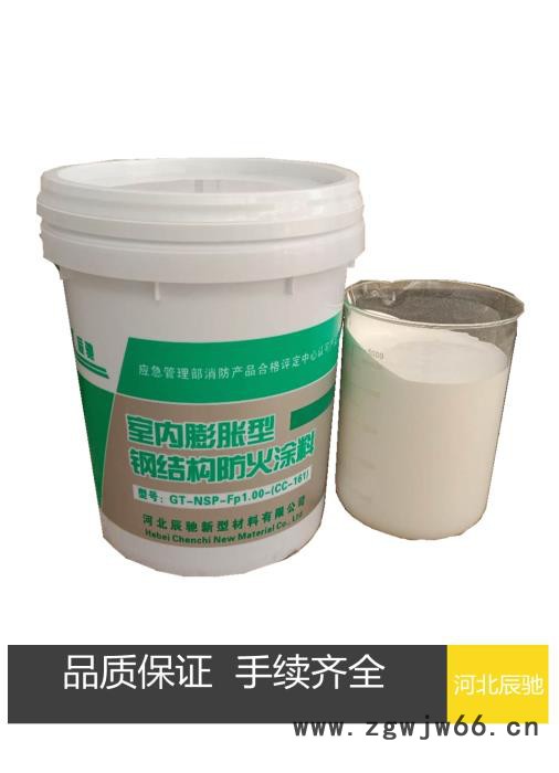 河北辰驰CC-161 室内膨胀型超薄型钢结构防火涂料 钢结构防火材料图1