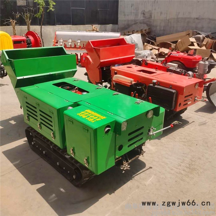 佳鑫机械 遥控履带式开沟机 硬土地趟地开沟机 五大刀具的履带式耕地机图5