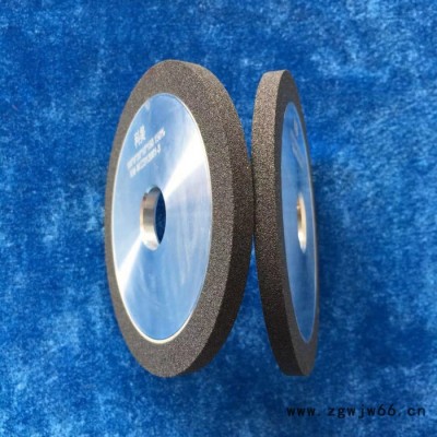 河南科美 陶瓷cbn砂轮 不锈刀具专用砂轮 黑色立方氮化硼砂轮制造  5mm耐磨块使用周期长 寿命好