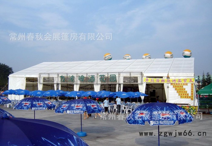 美食节棚房 帐篷 B1级防火材料 抗风防雨 专业从事篷房制造图2