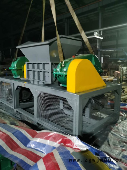 稻草撕碎机 大型撕碎机 秸秆撕碎机 单轴撕碎机刀具 多功能撕碎机 型材撕碎机 万能撕碎机图5