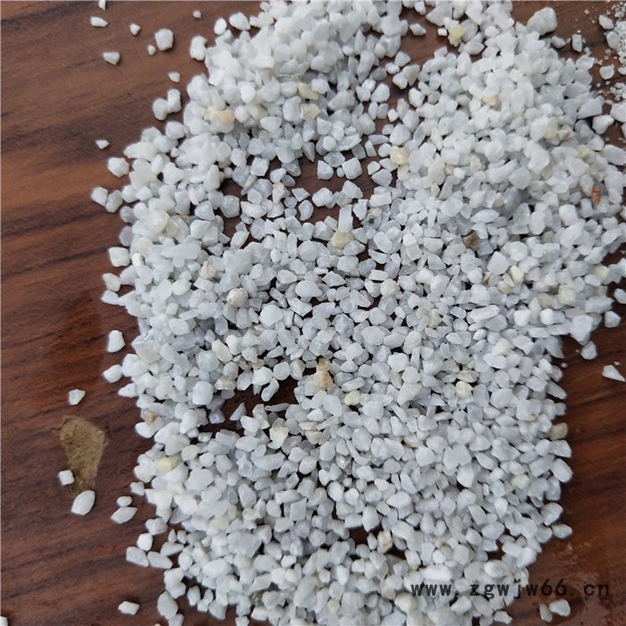 双万特现货石英砂填料 20-40耐火材料石英砂 雪花白石英砂图7