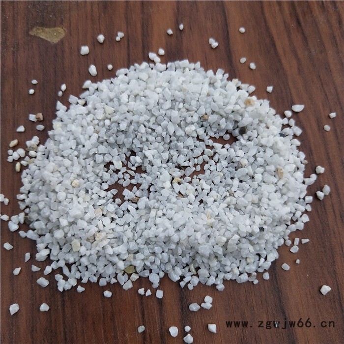 双万特现货石英砂填料 20-40耐火材料石英砂 雪花白石英砂图3