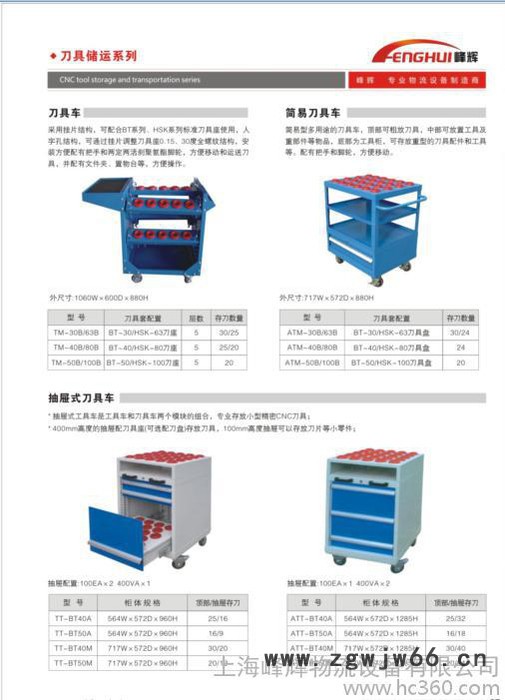 **简易刀具车,各种刀具储运系列产品,刀具盘刀具套,抽屉式图1