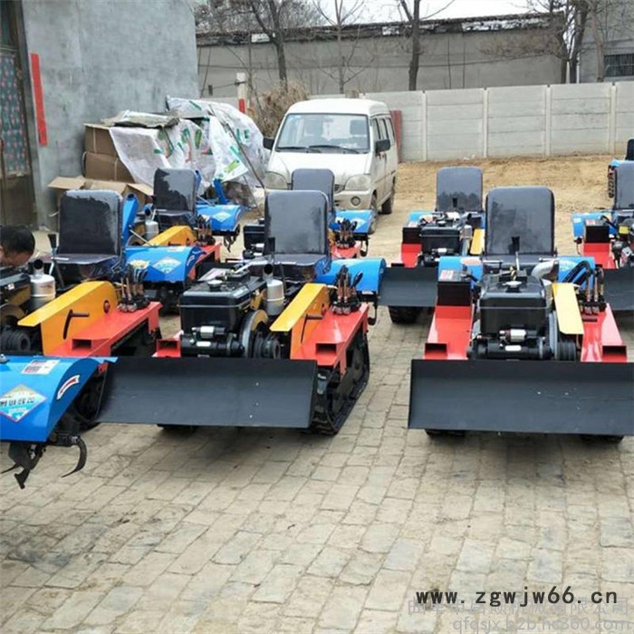 启硕多刀具配置大马力旋耕 双变速箱开沟施肥机 35马力履带推土机直销图7