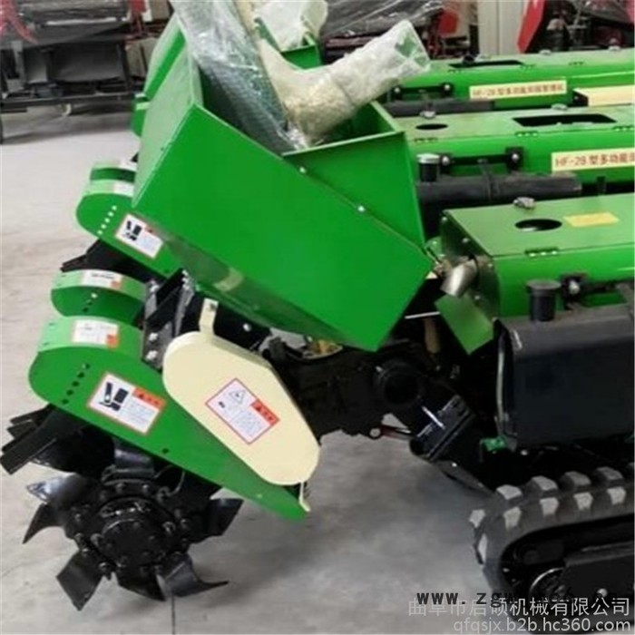 启硕多刀具配置大马力旋耕 双变速箱开沟施肥机 35马力履带推土机直销图3