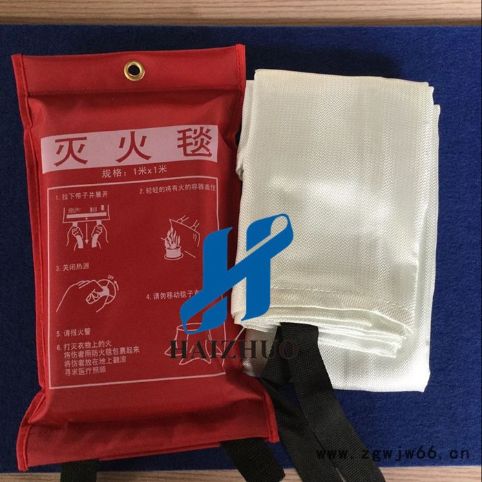 海卓 耐火防火材料厂家 玻璃纤维防火毯/家用灭火毯批发销售图7