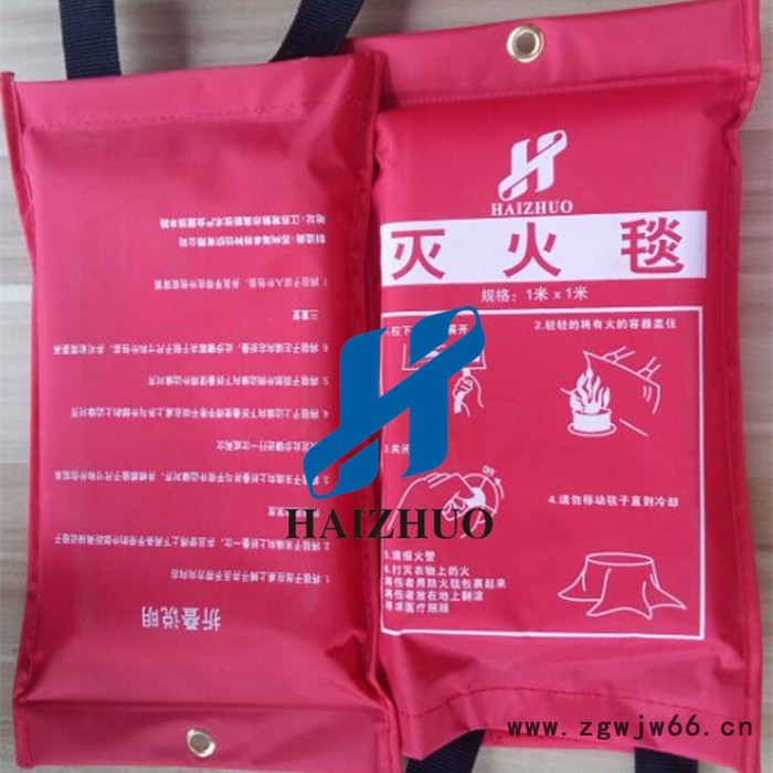 海卓 耐火防火材料厂家 玻璃纤维防火毯/家用灭火毯批发销售图8