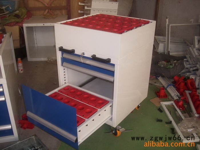 供应数控刀具柜/BT30移动刀具柜/刀具收推车订做图7