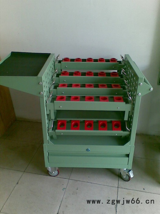 供应数控刀具柜/BT30移动刀具柜/刀具收推车订做图2