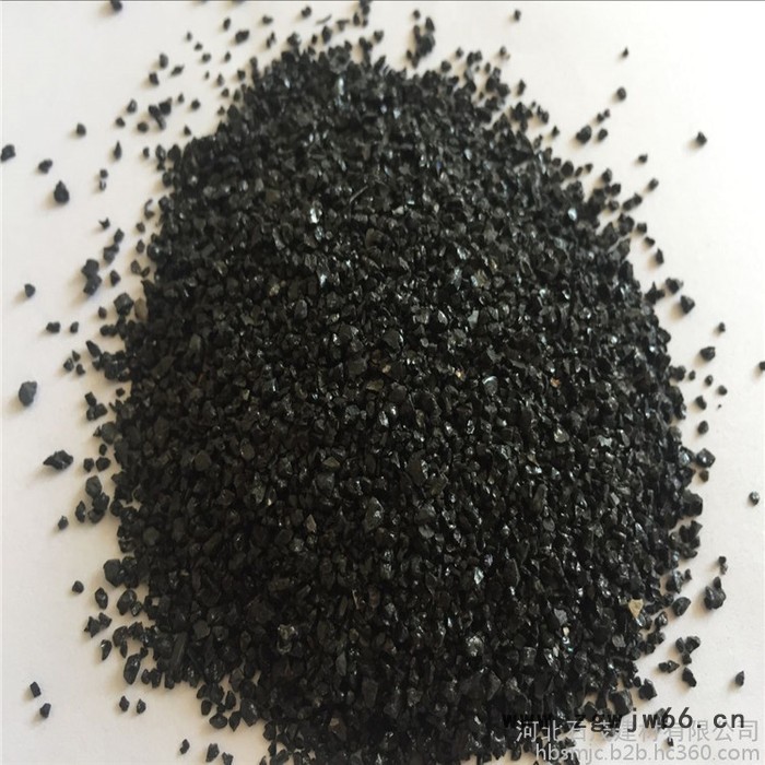 石茂 耐火材料用黑色石英砂 建筑用黑色石英砂 10-20目黑色铸造砂图4