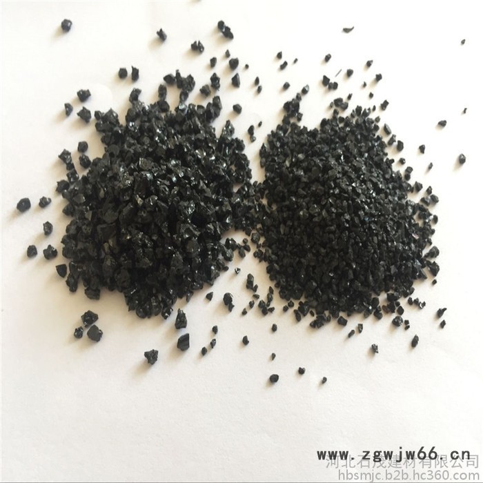 石茂 耐火材料用黑色石英砂 建筑用黑色石英砂 10-20目黑色铸造砂图5