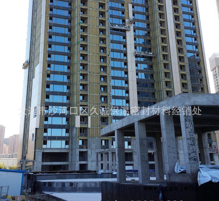 建筑外墙保温材料 玄武岩岩棉板 岩棉隔离带 外墙岩棉板 防火材料图2