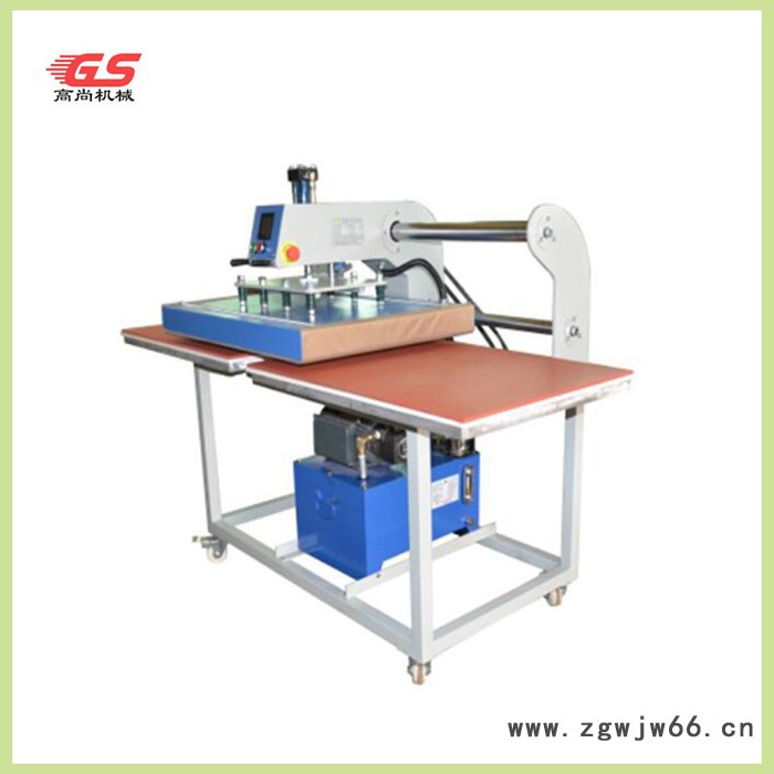 东莞**陶瓷大理石木板玻璃铝板压烫机上滑式刀具热压机60*80cm液压压力大烫画机印花机设备图5