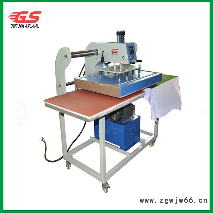 东莞**陶瓷大理石木板玻璃铝板压烫机上滑式刀具热压机60*80cm液压压力大烫画机印花机设备图2