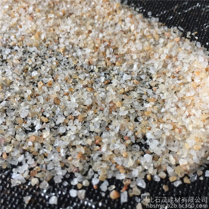 石茂 石英砂厂家 耐火材料用石英砂 喷砂除锈石英砂 高纯石英砂图6