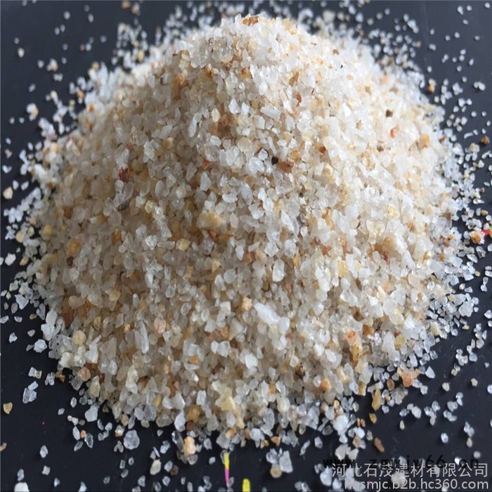 石茂 石英砂厂家 耐火材料用石英砂 喷砂除锈石英砂 高纯石英砂图7