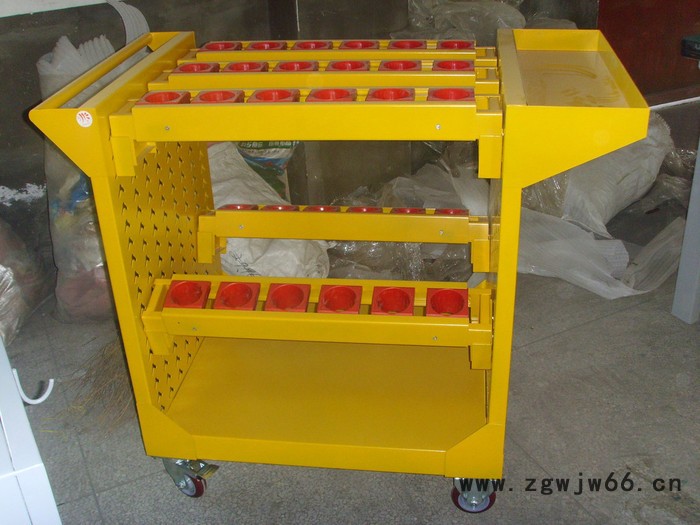 上海非快厂家**仓储设备刀具柜 供维修车间 汽修专用刀具车 刀具柜刀具架 BT HSK刀套可选图1