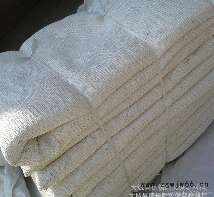 石棉被防火被直销 防火保温被 价格河北一件代发 耐火、防火材料就选德信耐火图3
