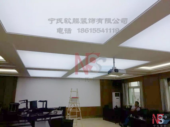 西安A级膜防火吊顶 西安防火灯箱防火材料 阻燃材料