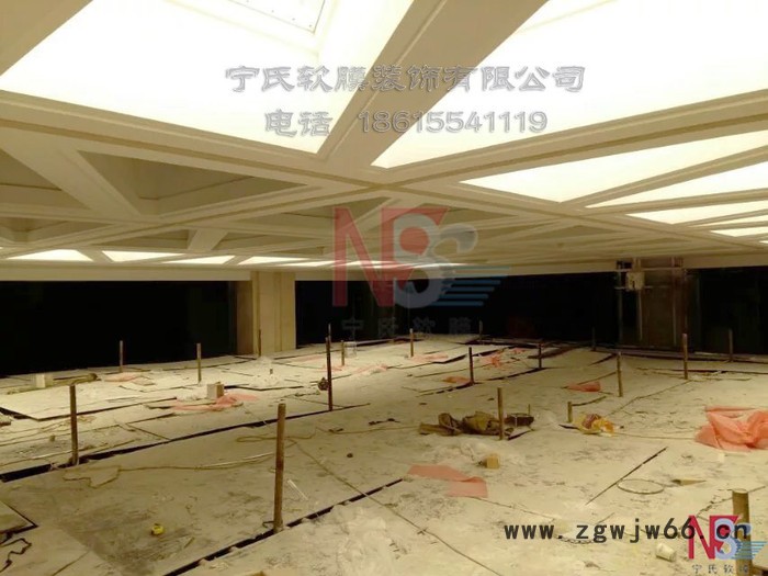 西安A级膜防火吊顶 西安防火灯箱防火材料 阻燃材料图3