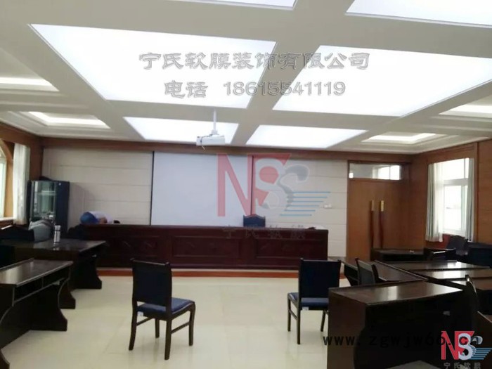 西安A级膜防火吊顶 西安防火灯箱防火材料 阻燃材料图5