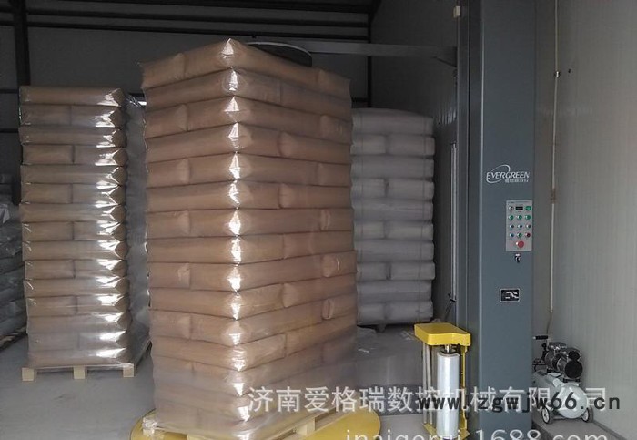 耐火材料包装机 济南爱格瑞 缠膜机图3