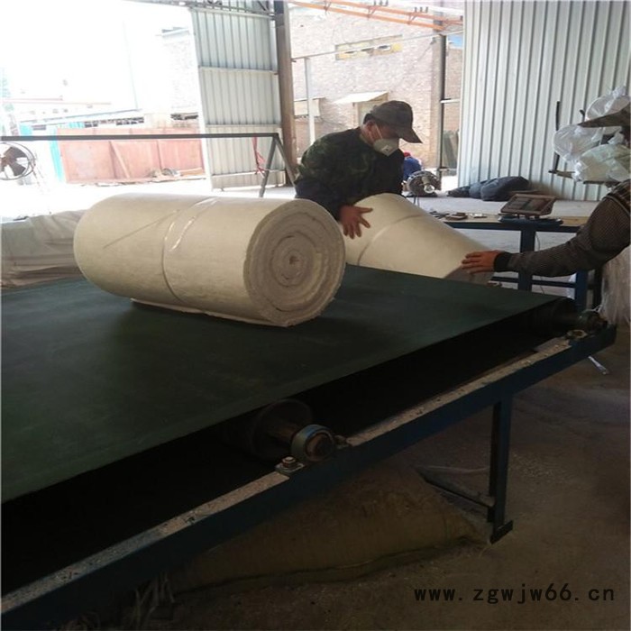 《悦恒保温》保温耐火材料 硅酸铝毡 耐火硅酸铝纤维针刺毯图2