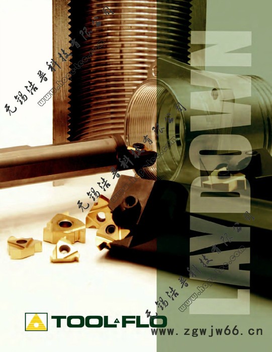 数控刀具 TOOLFLO平装螺纹刀具螺纹车刀/螺纹槽刀 美国**图2