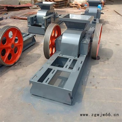 富德2PG-400*250建筑石料移动制砂机对辊式破碎制砂设备铁矿石移动碎石机耐火材料破碎设备