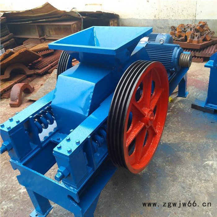 富德2PG-400*250建筑石料移动制砂机对辊式破碎制砂设备铁矿石移动碎石机耐火材料破碎设备图3