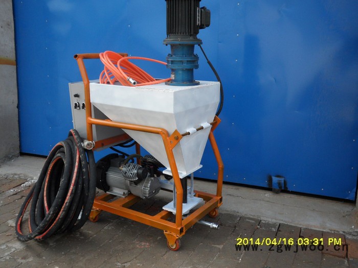 邢台宏旺HW-A腻子喷涂机-真石漆喷涂机-防火材料涂料喷涂机 **图7