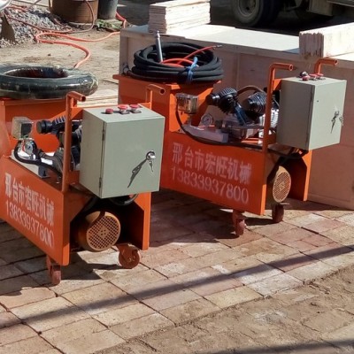 邢台宏旺多功能新型腻子喷涂机 砂浆喷涂机 防火材料涂料快速喷涂机