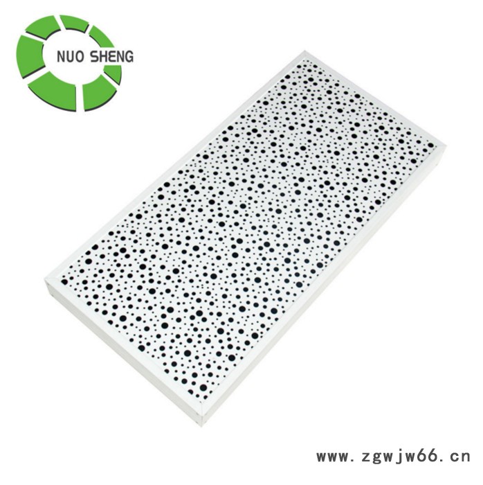 诺声声障屏平板空间吸声体消音 游泳馆体育馆天花吸音防火材料图2