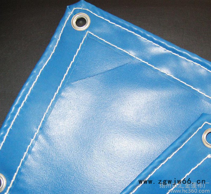 耐高温防水篷布 加厚防雨防火材料蓬布 PVC篷布涂塑高强涤纶图3
