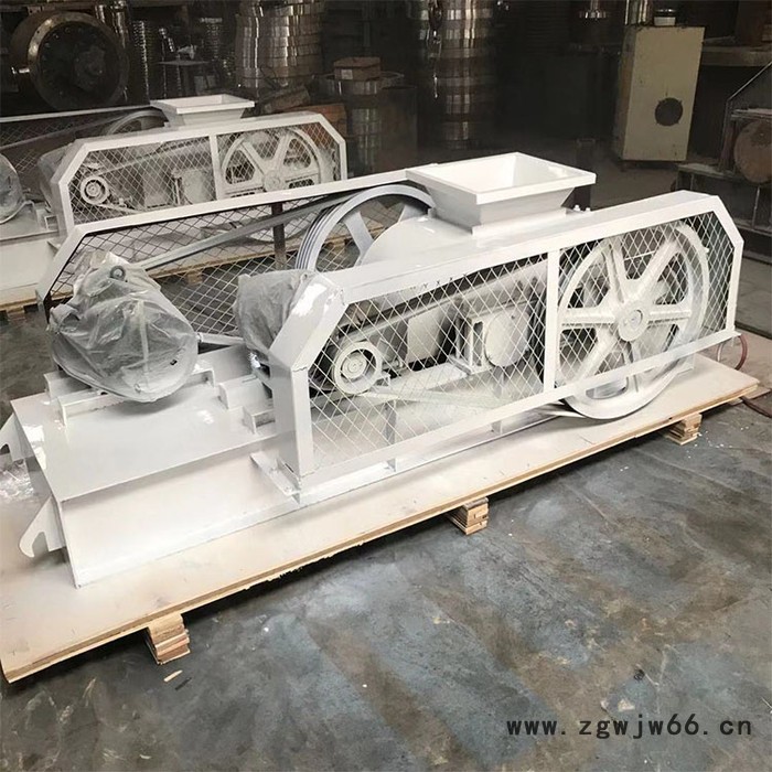 富德2PG-900*500小型炉料对辊破液压辊式破碎机耐火材料对辊破碎机河卵石节能制砂机图7