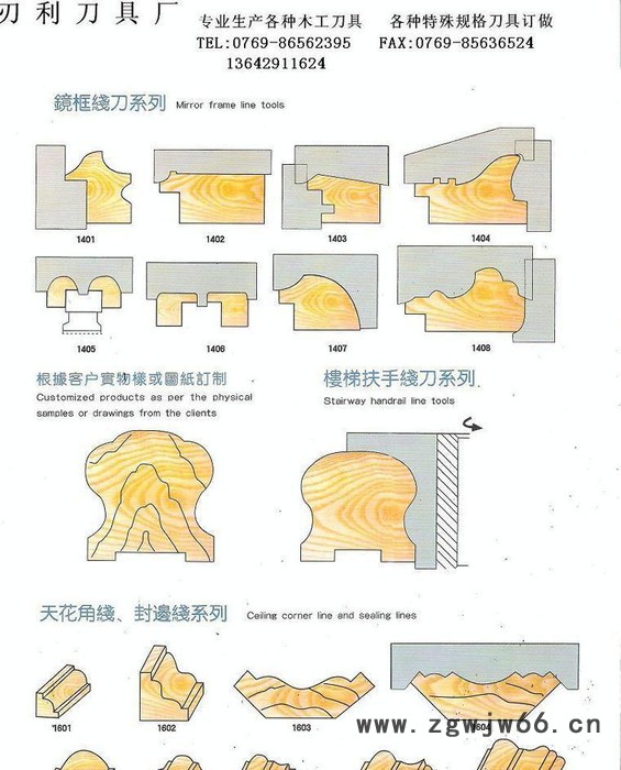 楼梯扶手刀具图3