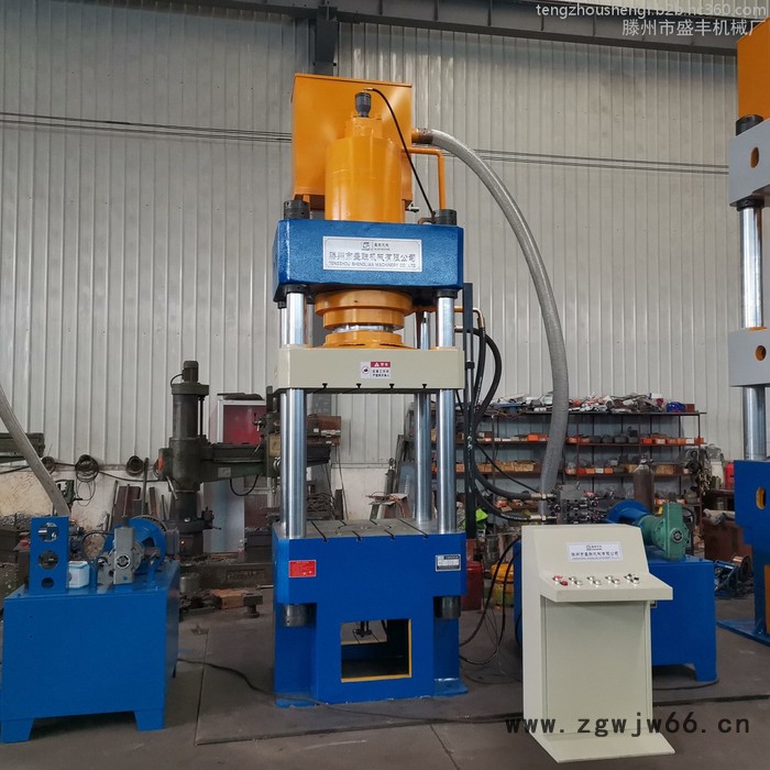 滕州盛丰供应315吨粉末成型液压机油压机 200吨耐火材料四柱油压成型机图4