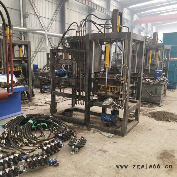 富德8-15静压垫块设备全自动梅花高铁垫块砖机免烧制砖机耐火材料切块砖机泡沫混凝土砌块图6