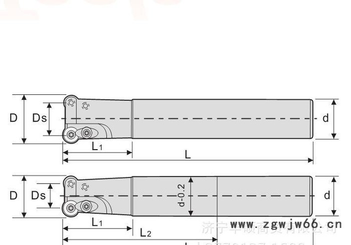 台湾SKIF数控刀具TRP圆鼻刀TRP-4R1616-120图2